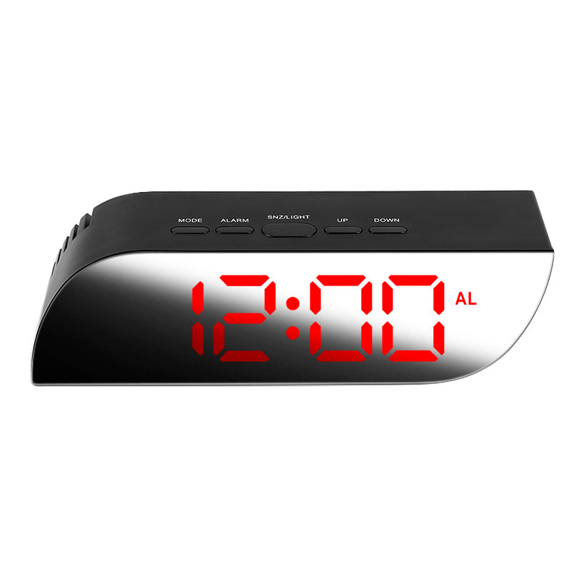 LED clock and mirror alarm clock