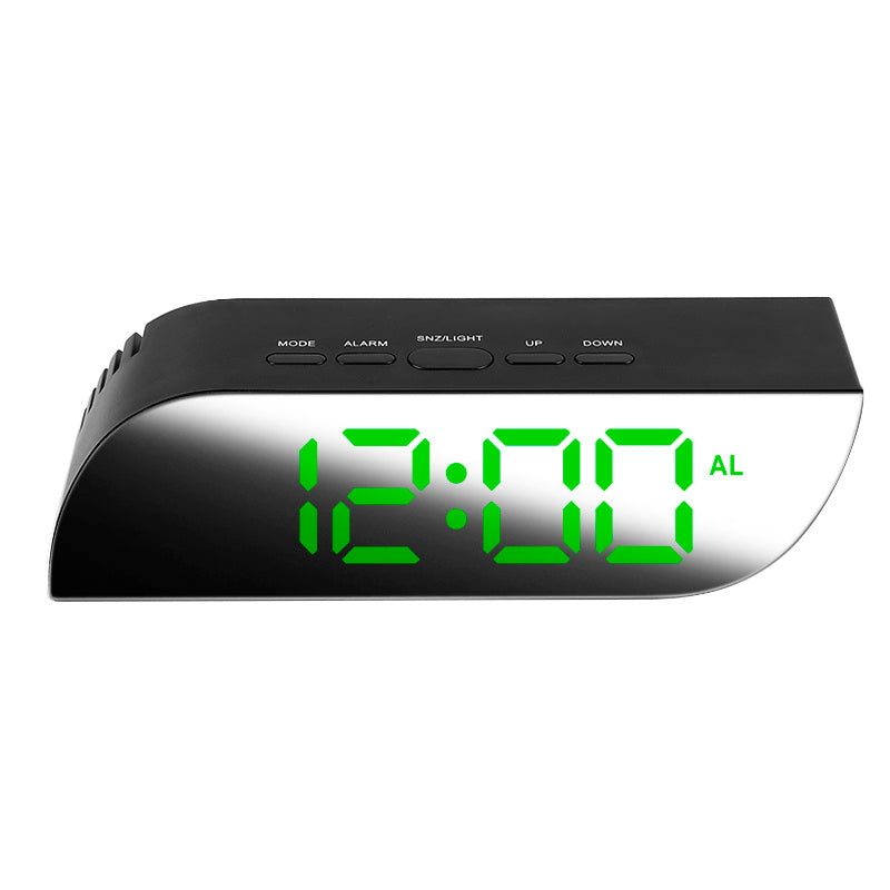 LED clock and mirror alarm clock