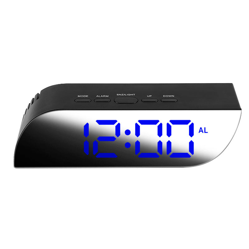LED clock and mirror alarm clock